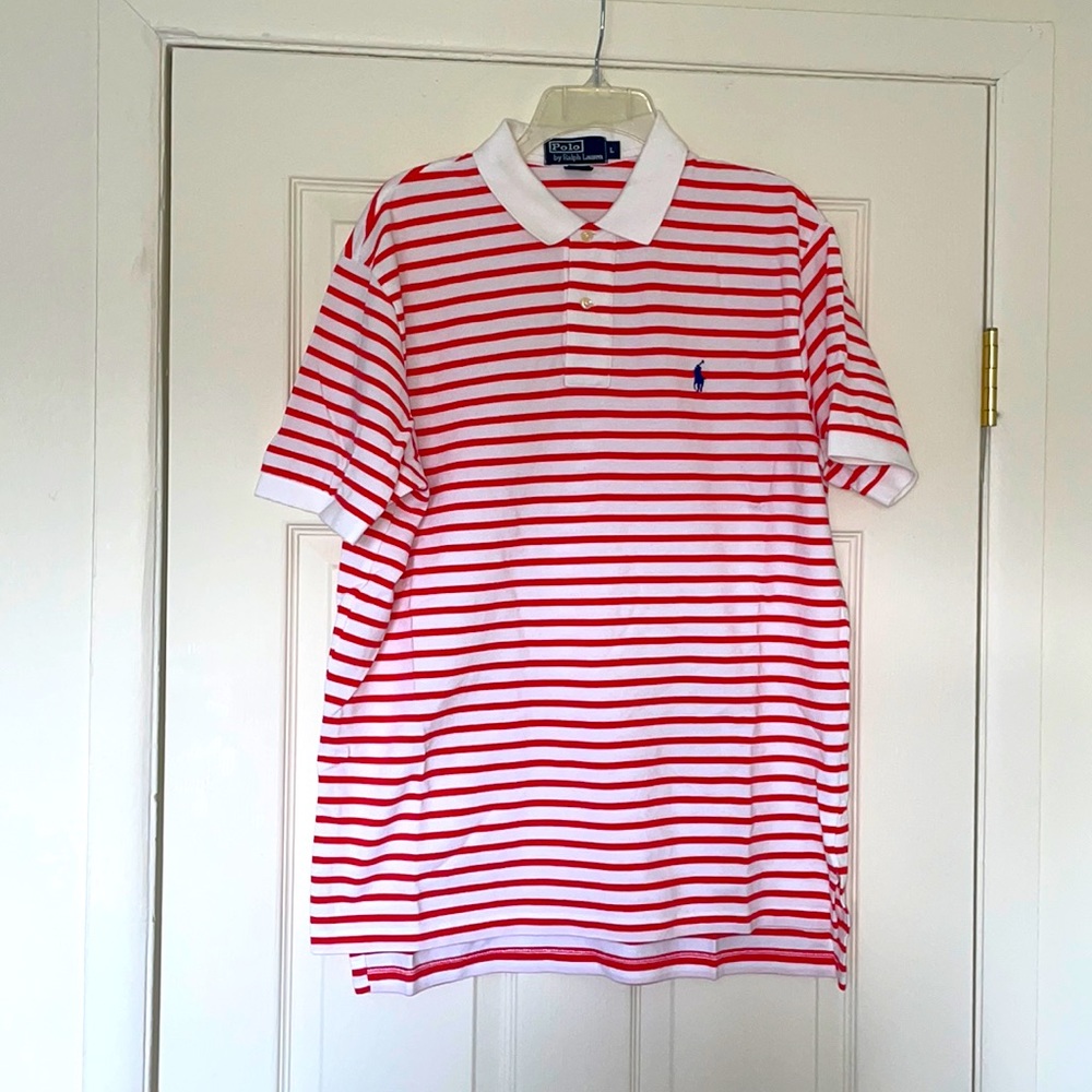 Polo by Ralph Lauren size L strip polo